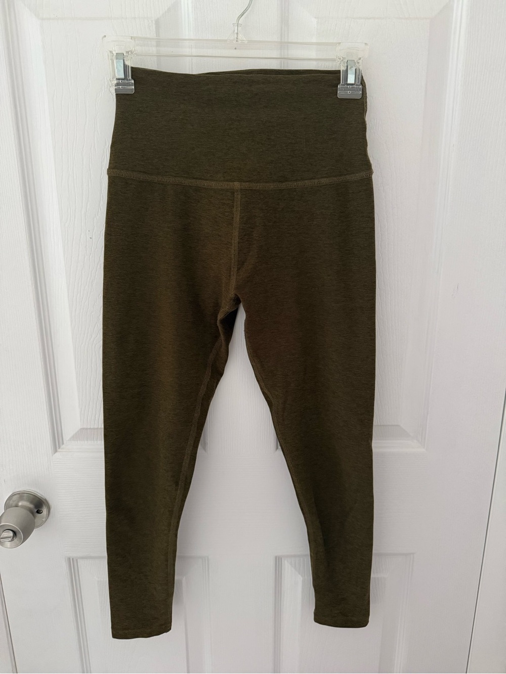 Beyond Yoga Dark Green Spacedye Leggings Size Small